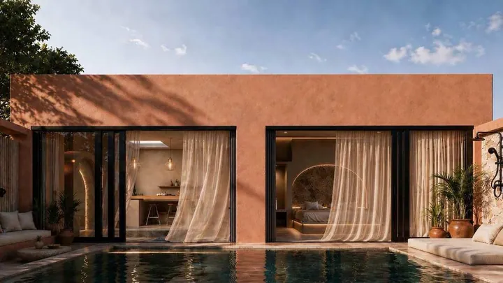 Villas · Villa Privé — 80 m² Mediterranean villa, no sea view, at Dolce Villas Kuta · Kuta centro
