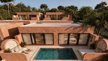 Photo 3 — Villa Privé — 80 m² Mediterranean villa, no sea view, at Dolce Villas Kuta