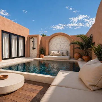 Photo 5 — Villa Privé — 80 m² Mediterranean villa, no sea view, at Dolce Villas Kuta