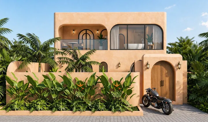 Elysian Vista — 2-bedroom villa with pool and waterslide, between Pandawa and Nusa Dua