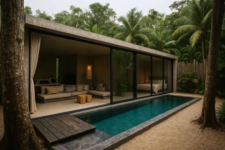 Villas · Oasis Villa — 2 habitaciones con piscina privada en Cahaya · Kuta centro