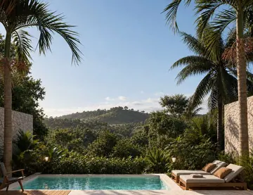 Photo 3 — Hawa Villas — 3 two-bedroom villas with private pool in Kuta, Lombok
